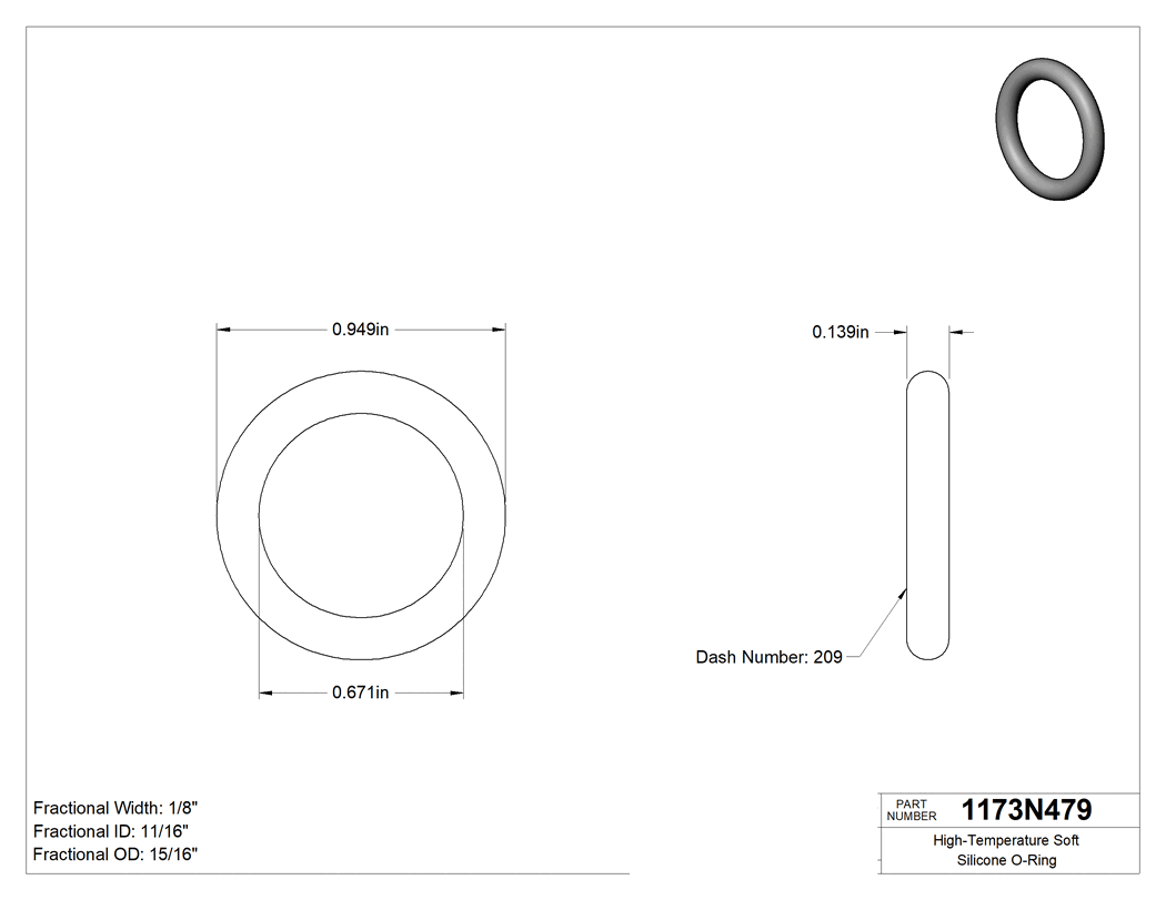 Technical drawing - 1173N479